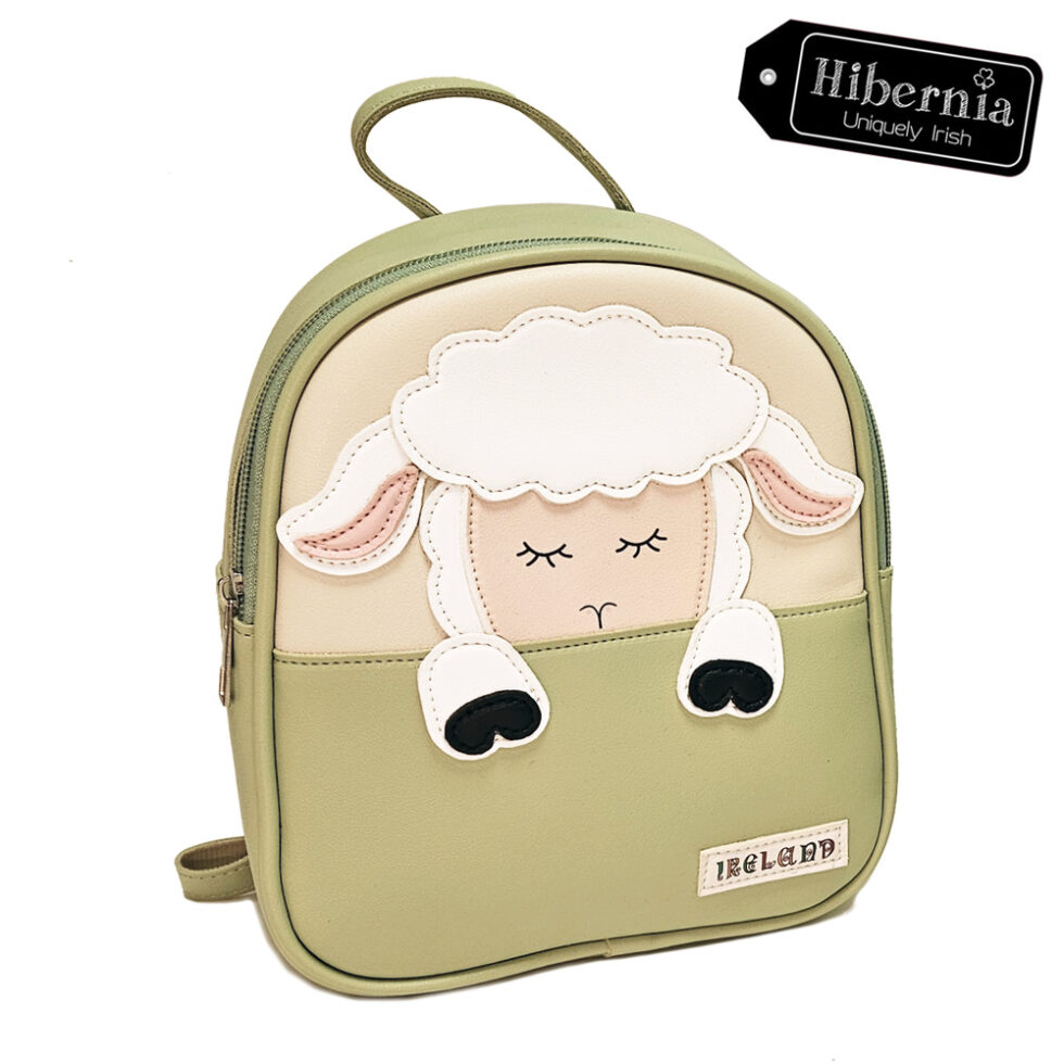 Small Faux Leather Backpack with Sheep Motif - Daydream (Jack & Jill ...